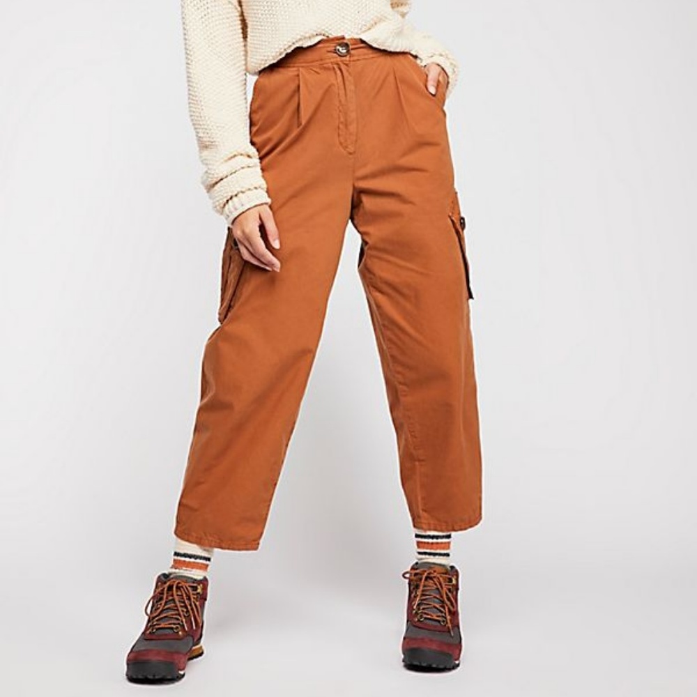 Cargo Pocket Taper Pants